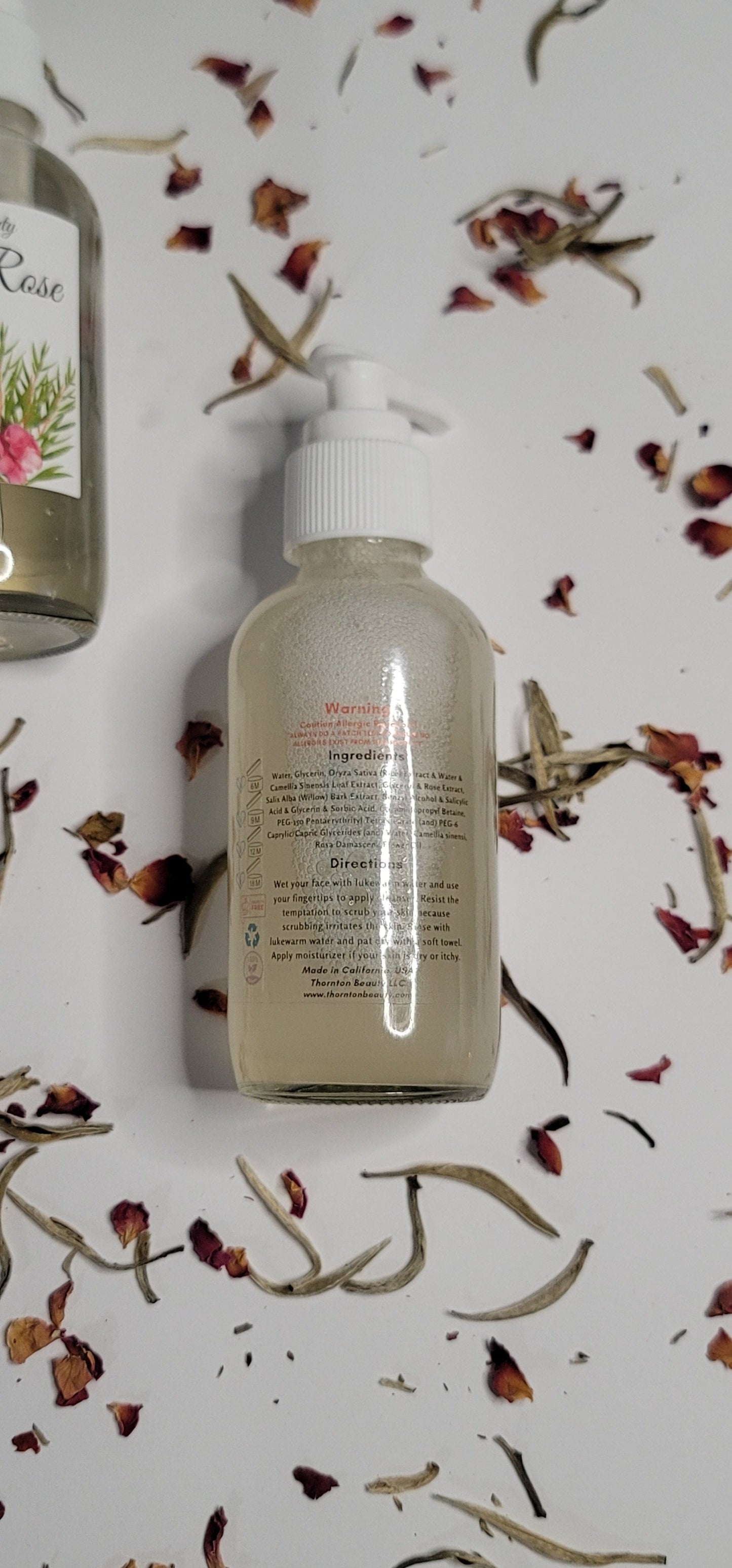 White Rose Tea Face Cleanser